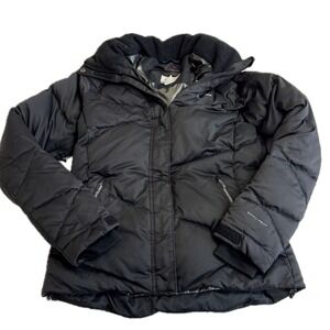 Columbia‎ Jacket Womens Medium Black Lay D Down Omni Heat Down WL4047 Ski Coat